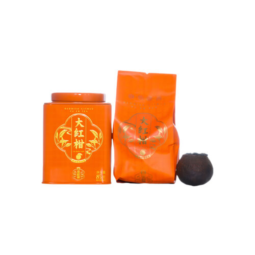 Dahonggan Citrus Ripe Pu'er （85g/3oz)
